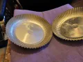 Алуминиева чиния за плодове и друго -2 броя фи 22см нови, снимка 2