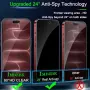 Нов IMBZBK iPhone 18 Pro Privacy протектор 24° 3+3 броя с монтажна рамка Айфон защита, снимка 2