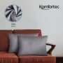 Комплект от 2 кадифени калъфки за възглавници Komfortec, 30 x 50 см., снимка 5