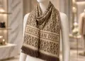 Christian Dior шал ✨ кашмир и коприна, снимка 3