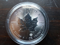 1 унция сребро Maple Leaf, снимка 1