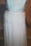Булчинска сватбена дълга бяла рокля Asos, нова, с етикет, р-р S, снимка 15