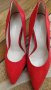 Чисто нови официални червени обувки висок ток Karen Millen EU 40, снимка 6
