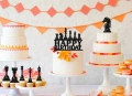 шах шахматни фигури Happy Birthday топер топери украса за торта мъфини кексчета парти декор рожден д, снимка 3