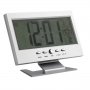 Електронен настолен светещ часовник дигитален термометър за стая бюро, снимка 9