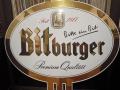 Емайлирана табела на бира  Bitburger, снимка 2