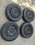 R14 4х100 4.5J ET45/54.1mm + гуми 165 70 14 Suzuki Ignis Subaru Justy , снимка 1