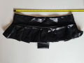 Еластична мини пола от лъскава материя, снимка 1