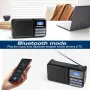 Преносимо презареждащо се FM/DAB+/Bluetooth радио слънчевa батерия - P11, снимка 13