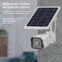 Външна соларна WiFi камера за видеонаблюдение 1080P водоустойчива t IP камера