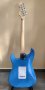 Електрическа китара син цвят, снимка 2