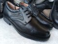 ПРОДАДЕН НОВИ мъжки обувки Herren Antonio Barbieri Halbschuhe , 42 - 43, естествена кожа