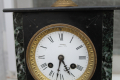 Френски настолен мраморен часовник , снимка 4