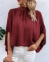Модна дамска риза с плътен цвят, 3цвята , снимка 2