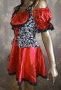 Карнавална пиратска рокля от сатен и дантела със забележка S, снимка 1 - Други - 44803623