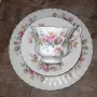 Троен сет ROYAL ALBERT СЕРИЯ MOSS ROSE, снимка 3