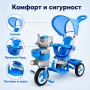 Детска триколка синя ,розова , снимка 7
