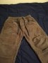 Кафяви дънки за момче, снимка 1 - Детски панталони и дънки - 31368752