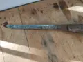 Стар кован български касапски нож, снимка 3
