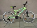 Продавам колела внос от Германия  велосипед мтв PARALAX SPORT 26 цола преден и заден амортисьор диск