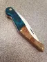 Сгъваем нож "Кондре" ръчно изработен + ПОДАРЪК кания, снимка 3
