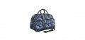 Пътна чанта 12107, Текстил, Сини листа, снимка 2