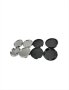 Универсални Капачки за Джанти 56, 58, 60, 62 мм. Цвят: Черно. Комплект 4 бр. НОВИ!, снимка 2