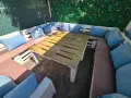 Градински палети с маси,възглавници и бар столове, снимка 2