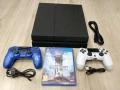 Playstation 4 с два нови контролера и игра, снимка 2