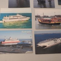 Лот 9 картички кораби платноходки фериботи, снимка 2 - Филателия - 38457395