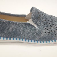 дамски летни ежедневни обувки 3289 сини, снимка 1 - Дамски ежедневни обувки - 29345713