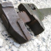 Военен френски ключ чук, снимка 1 - Антикварни и старинни предмети - 29563724