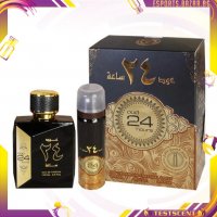 Парфюмна вода Oud 24 Hours Ard Al Zaafaran унисекс 100ml EDP + дезодорант спрей, снимка 1 - Унисекс парфюми - 37100121