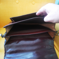 Продам луксозна италианска чанта от естествена кожа , снимка 2 - Чанти - 44921231
