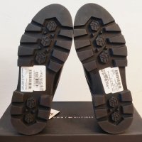 Оксфордки Tommy Hilfiger Leather LAce Up Shoe 37ми номер 23.5см стелка FW0FW06780 Black чисто нови, снимка 10 - Дамски ежедневни обувки - 42917617