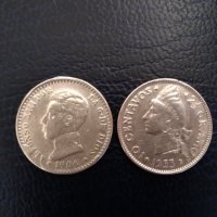 50 Cent 1892 г Espana,10Centavos 1953 г Dominicana-50 Centimos 1904 г Espana.Сребро!, снимка 3 - Нумизматика и бонистика - 34530079