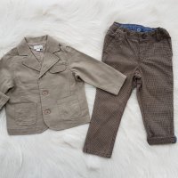 Детско сако и панталон H&М 12-18 месеца, снимка 11 - Комплекти за бебе - 38949760