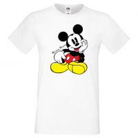 Мъжка тениска Mickey Mouse 1 Подарък,Изненада,Рожден ден, снимка 9 - Тениски - 36576212