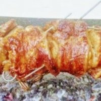 Скара/барбекю на дървени въглища + грил за пилета, шашлици....., снимка 5 - Барбекюта - 30757976