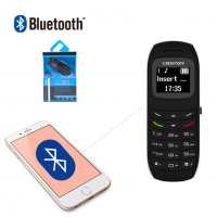 Мини телефон, най-малкият в света мобилен, малък GSM, блутут слушалка с промяна на глас L8STAR BM70, снимка 5 - Други - 29247389