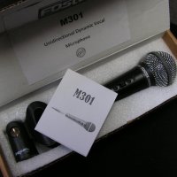 Микрофон  FOSTEX   M 301, снимка 8 - Микрофони - 31509020