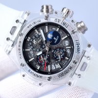 Мъжки часовник Hublot Big Bang Unico Magic Sapphire с кварцов механизъм, снимка 6 - Мъжки - 36927359