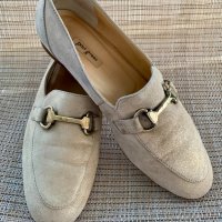 Удобни леко златисти обувки-лоуфъри PAUL GREEN, снимка 1 - Дамски ежедневни обувки - 36865563