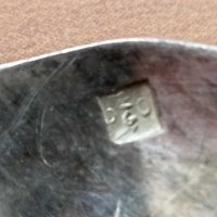 Сребърна лъжичка франция, снимка 4 - Антикварни и старинни предмети - 29225042