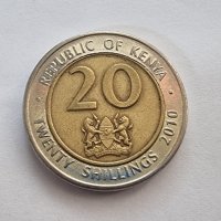Монети. Африка. Кения.  5, 10, 20 шилинга. 2010 година., снимка 4 - Нумизматика и бонистика - 39920667