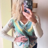 Блуза с акцент, снимка 3 - Блузи с дълъг ръкав и пуловери - 44460948