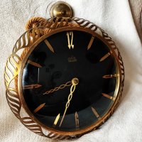 Стенен часовник FM Sonneberg работещ, снимка 1 - Антикварни и старинни предмети - 42522045