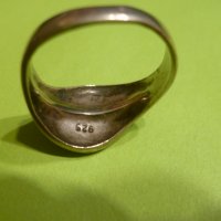 Стар сребърен пръстен - изчистен модел, снимка 3 - Пръстени - 36833251