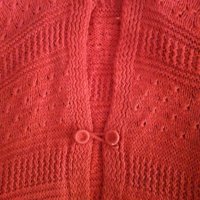 Дамска плетена жилетка М-L., снимка 2 - Жилетки - 30429140