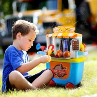 Детска количка за игра ФАСТ Фуд в комплект с аксесоари, снимка 5 - Образователни игри - 29720935